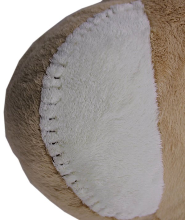 Kopfkissen Teddybärenkopf Bärenkopfkissen in beige 50 cm K-313