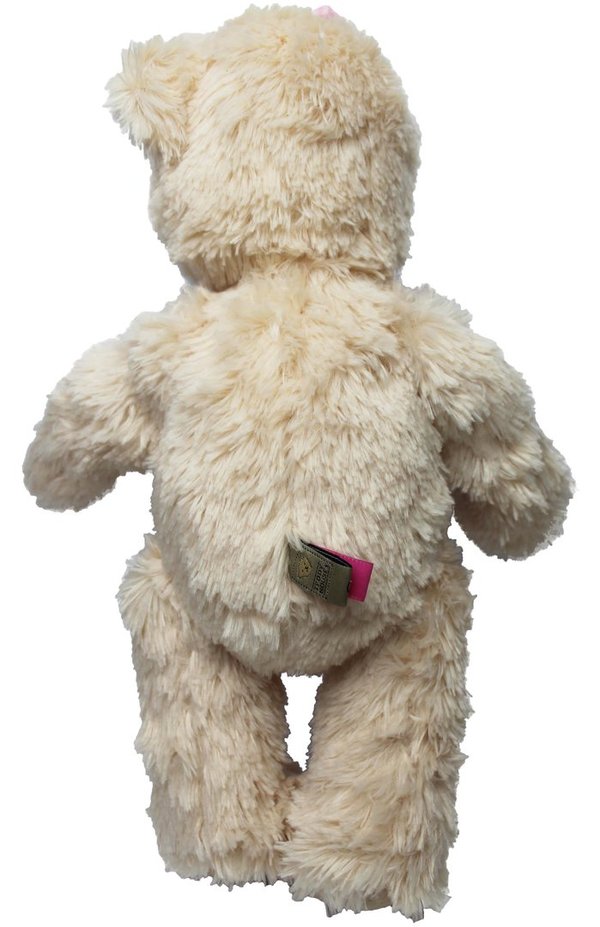 Teddybär Schlenkerbär kuschelig und anschmiegsam von TEDDY HOUSE in beige 32 cm No.1