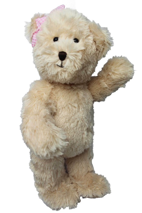 Teddybär Schlenkerbär kuschelig von TEDDY HOUSE in beige 36 cm