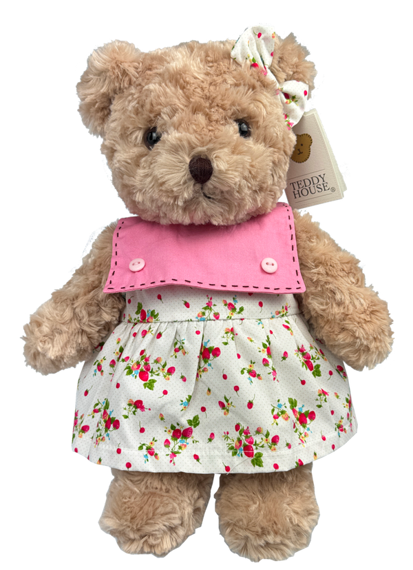 Teddybär kuschelig von TEDDYHOUSE Toby Bär mit Dress